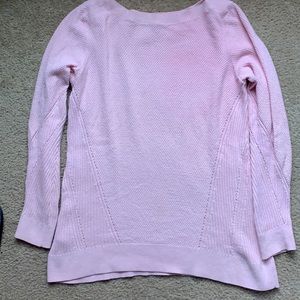 AnnTaylor Loft Light Pink Sweater